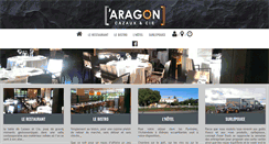 Desktop Screenshot of hotel-aragon.com